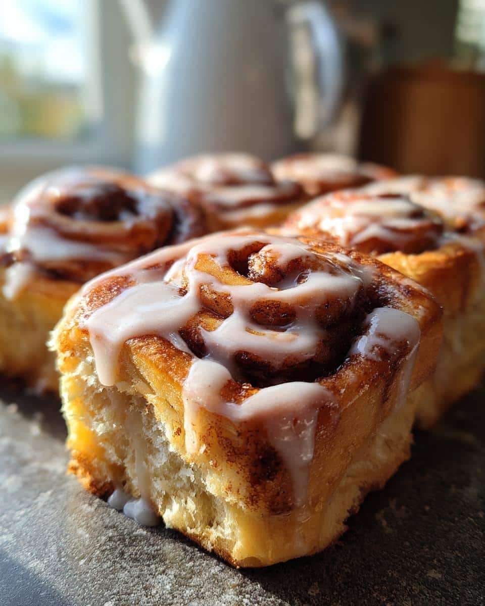 Banana Bread Cinnamon Rolls - detail 1