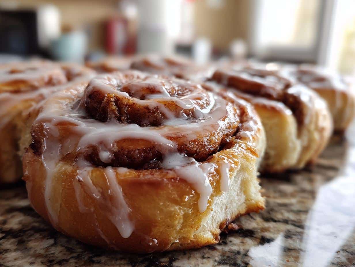 Amazing Banana Bread Cinnamon Rolls in 1 Hour