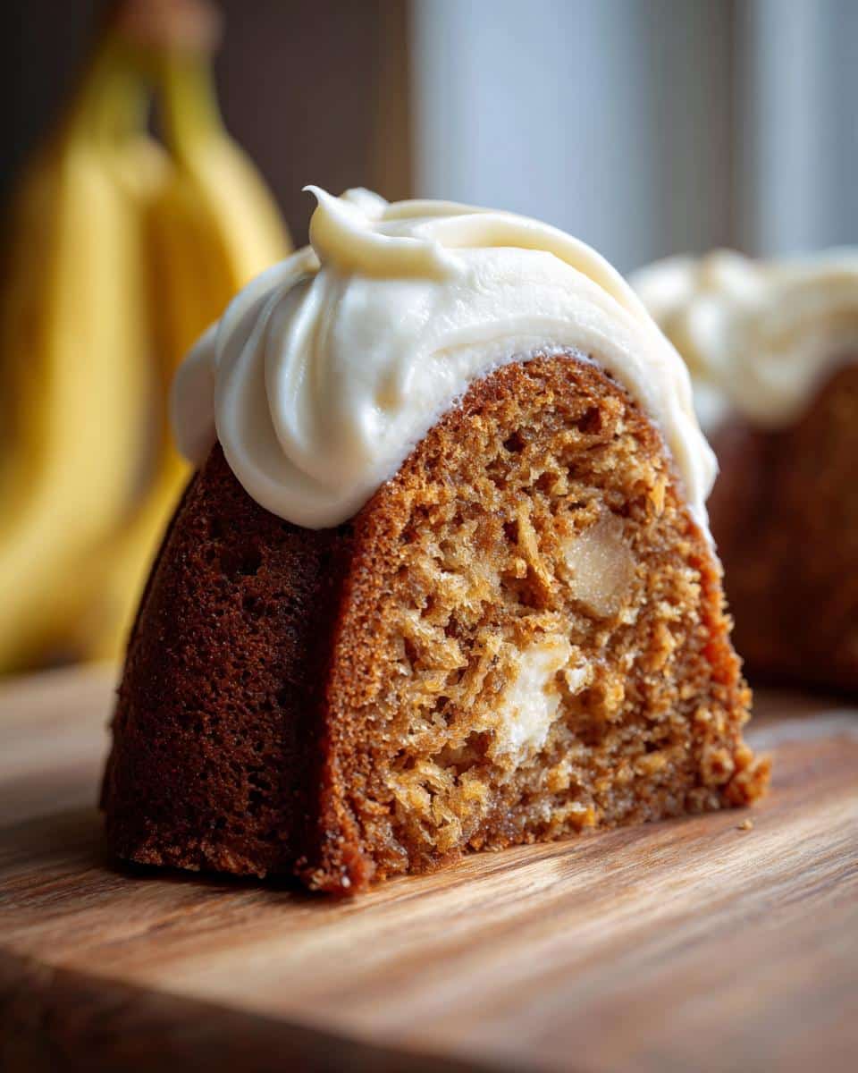 Banana Bundt Cake - detail 1