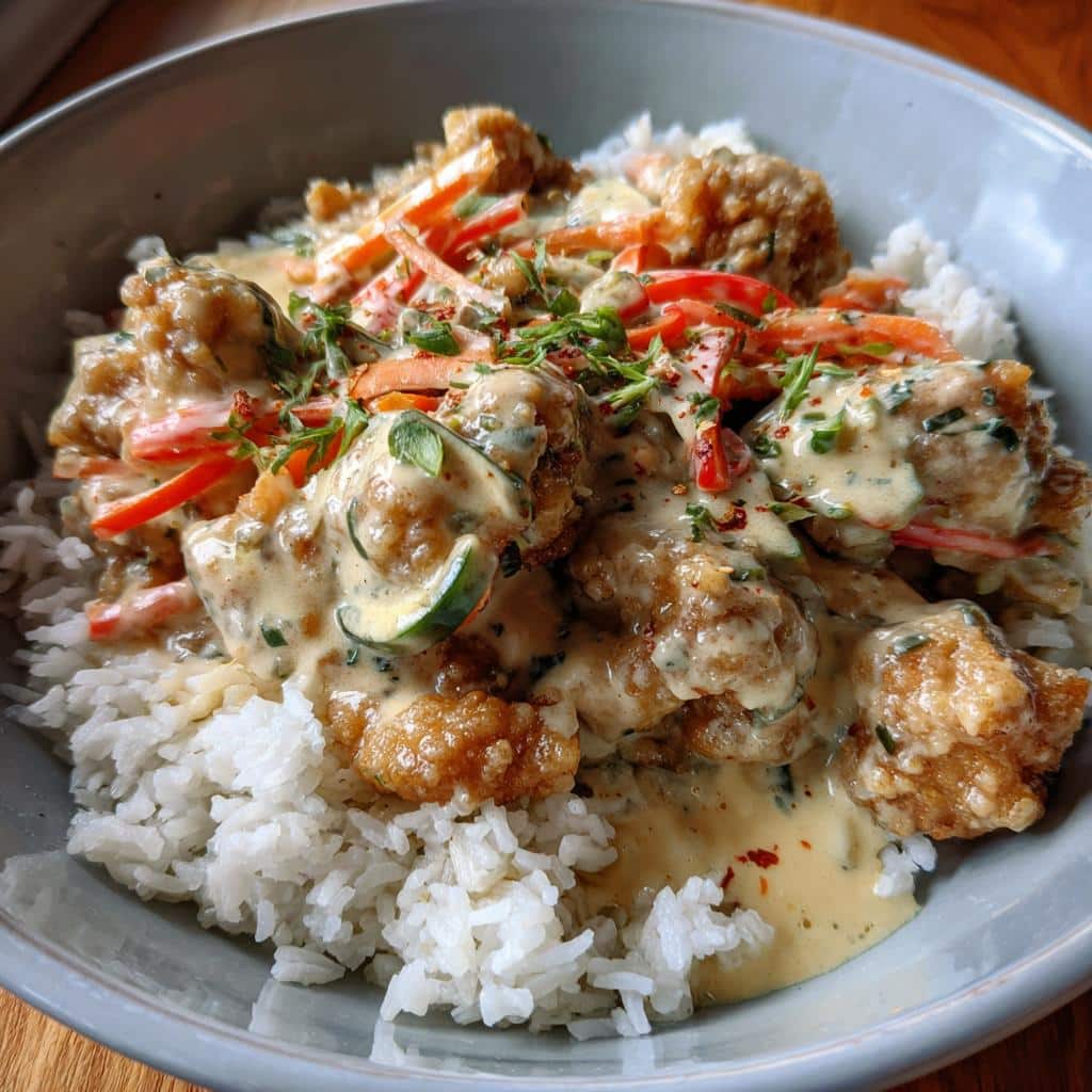 Bang Bang Chicken Bowl - detail 3