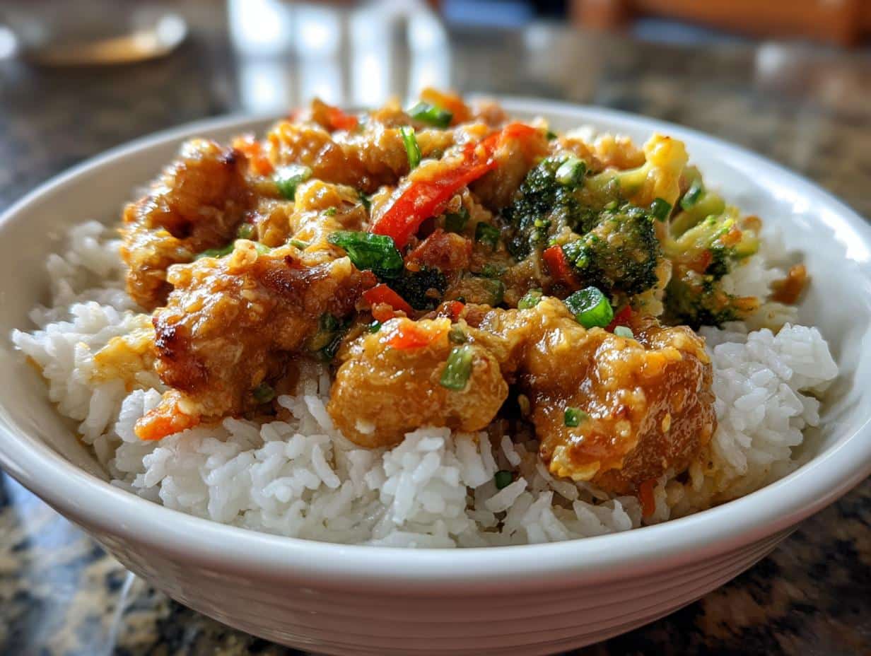 Bang Bang Chicken Bowl: 15 Min Flavor