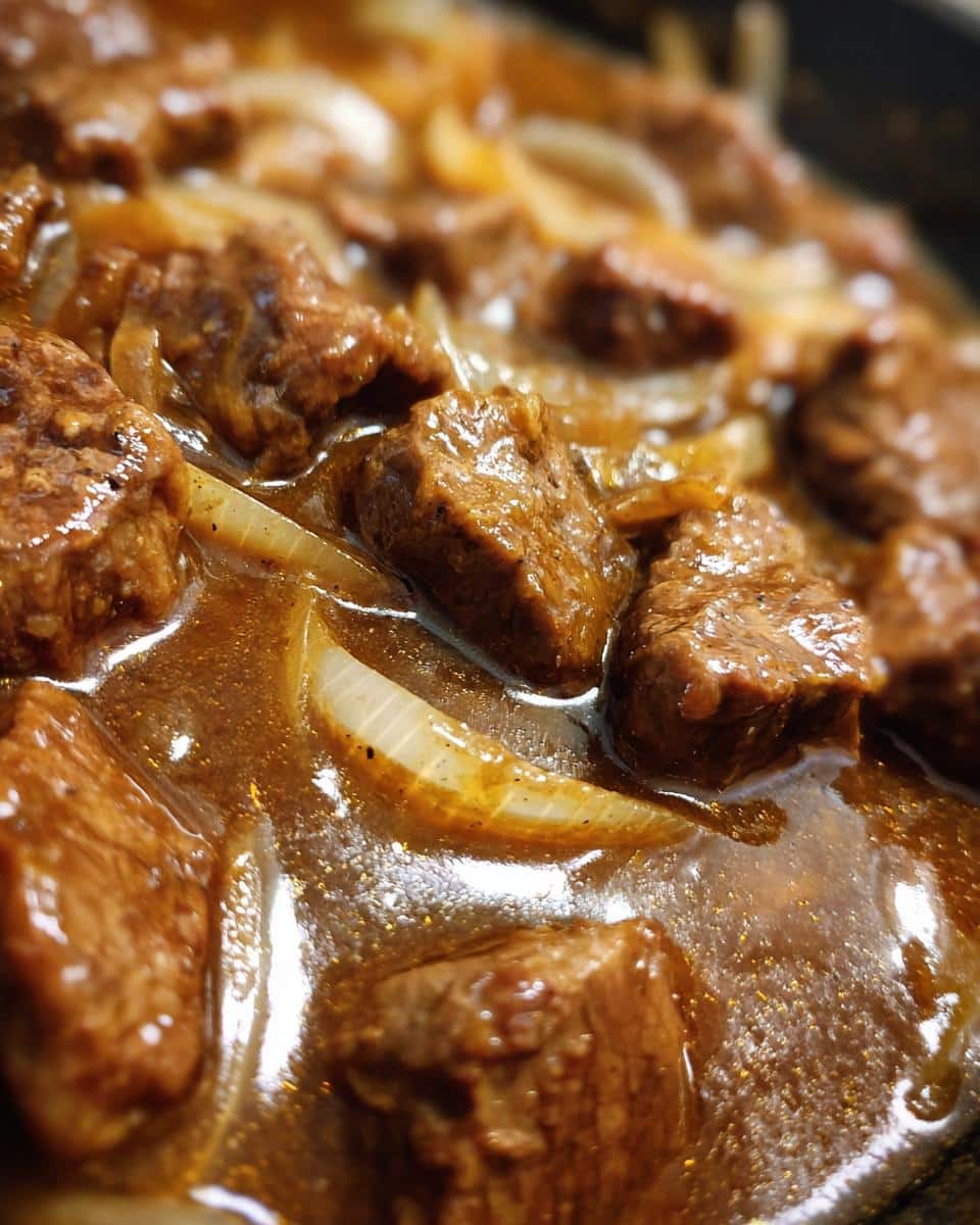 Beef Tips and Gravy - detail 2