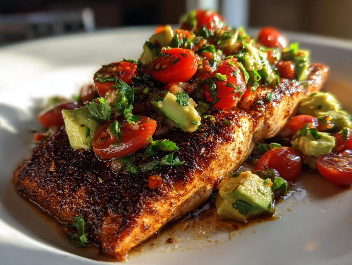 Amazing 30-Min Blackened Salmon