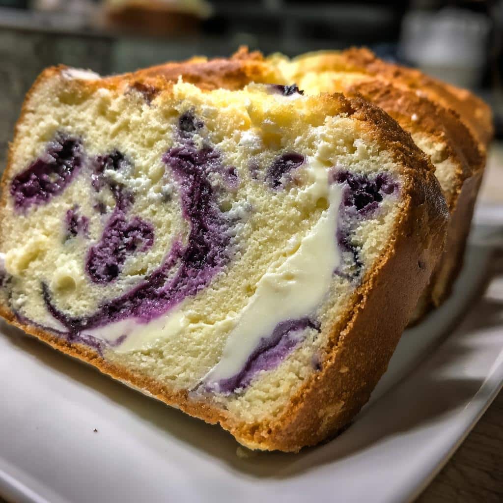 Blueberry Cream Cheese Bread Recipe - detail 2