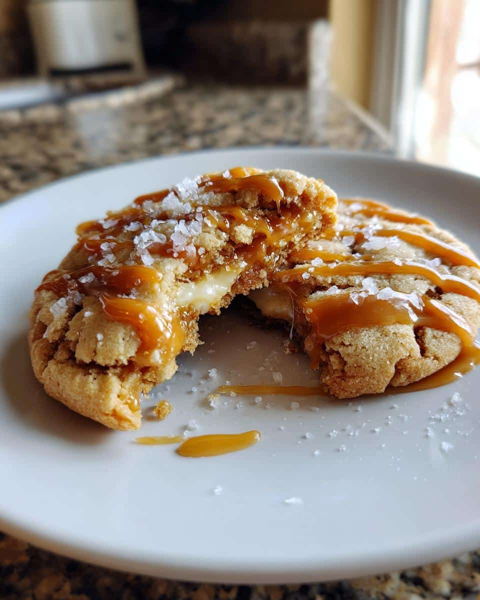 Caramel Cheesecake Cookies - detail 2