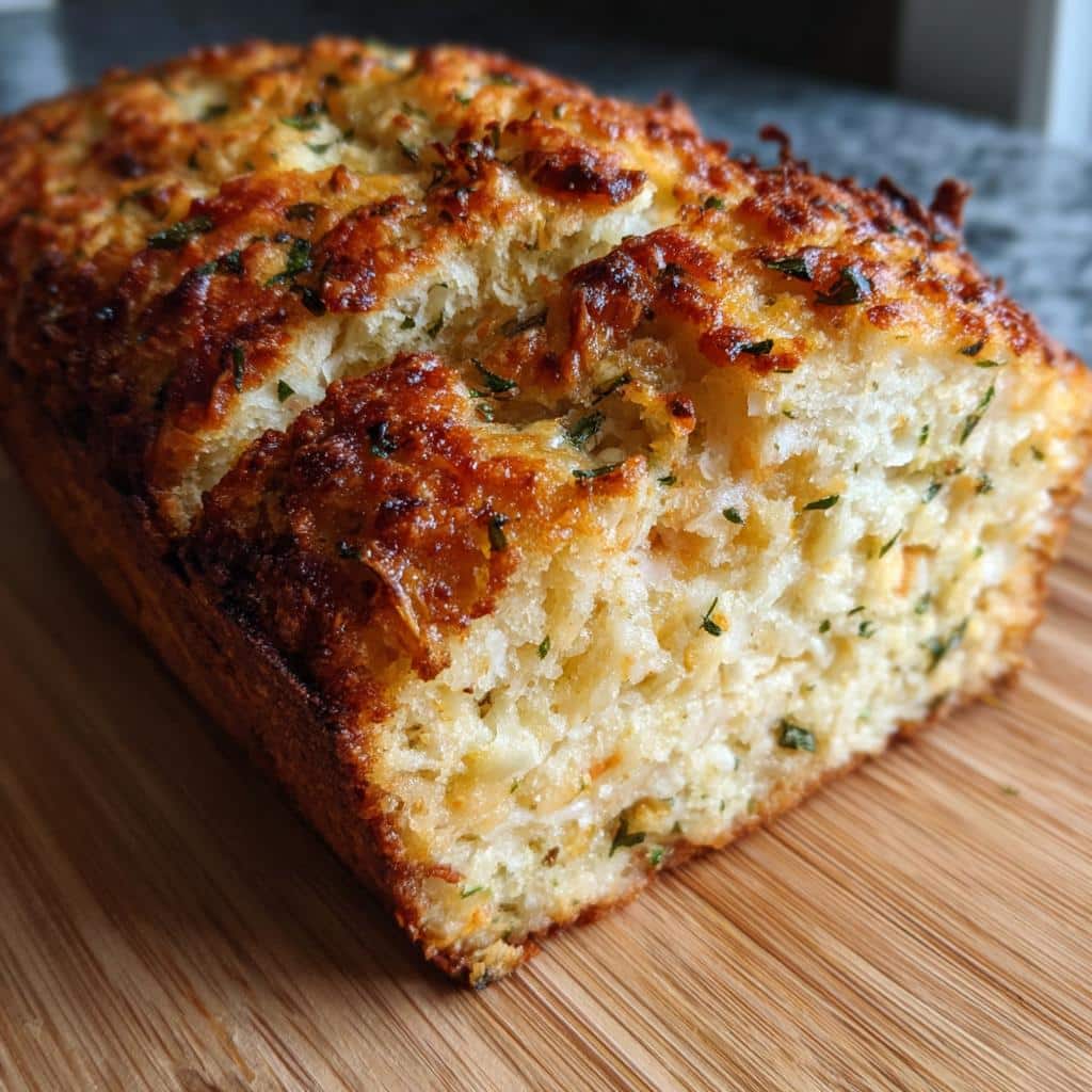 Cheese, Herb & Garlic Quick Bread - detail 1
