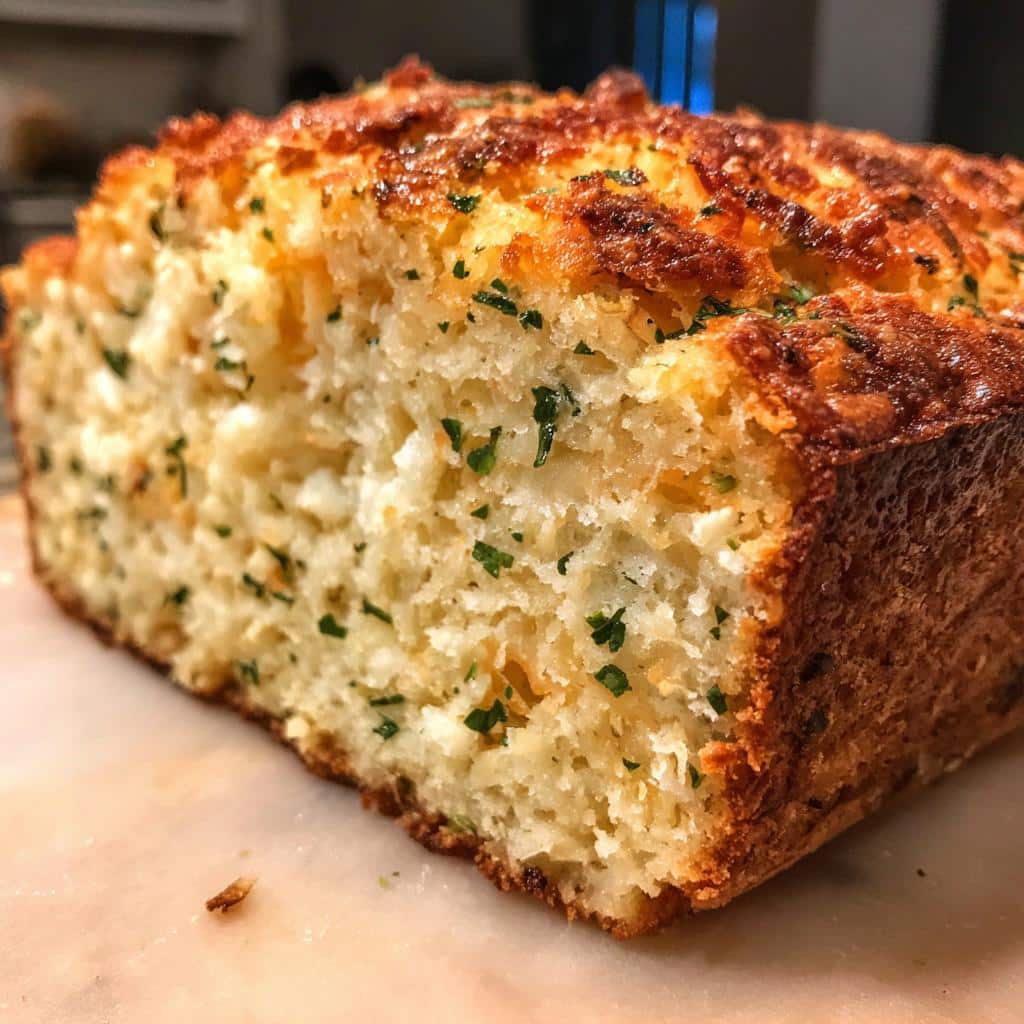 Cheese, Herb & Garlic Quick Bread - detail 2