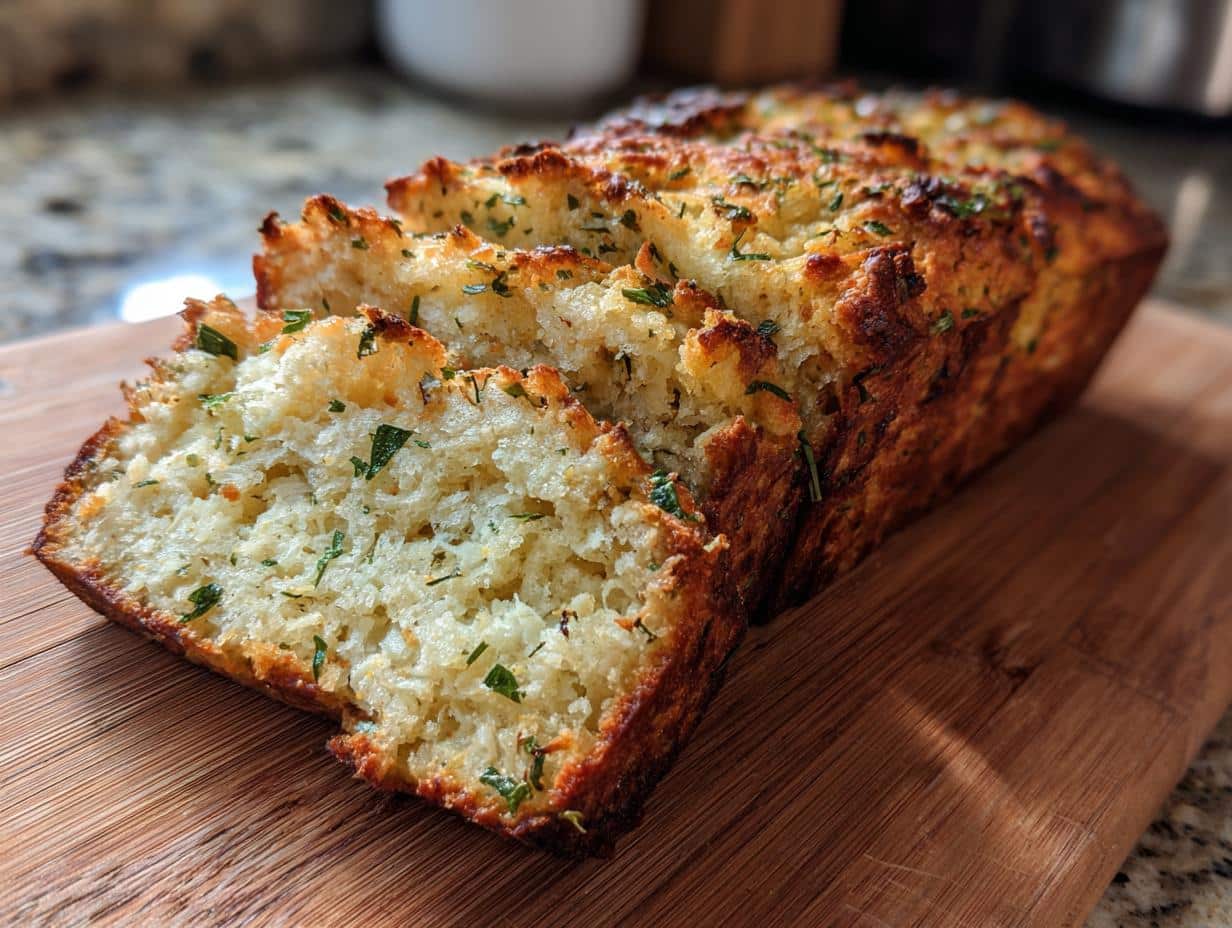 Amazing Cheese, Herb & Garlic Bread