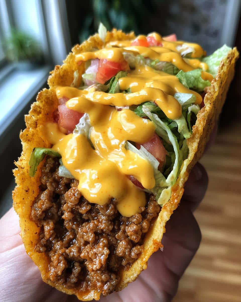 Cheesy Rotel Beef Tacos - detail 2
