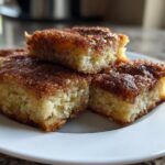 Chewy Snickerdoodle Cookie Bars