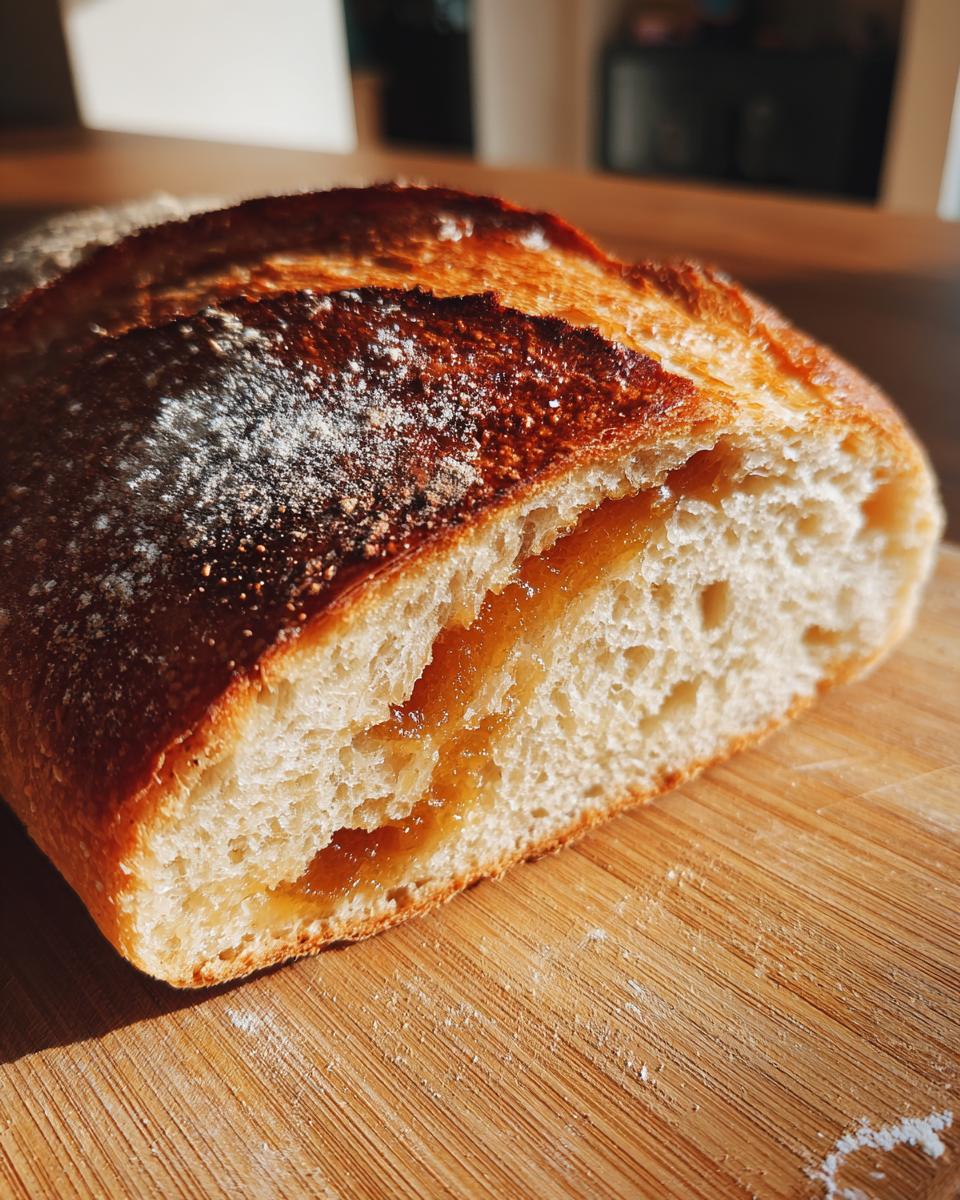 Cinnamon Honey Butter Sourdough Bread - detail 1