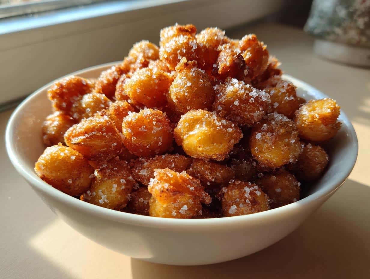 Amazing Cinnamon Sugar Chickpeas: Try 12-Minute Treat