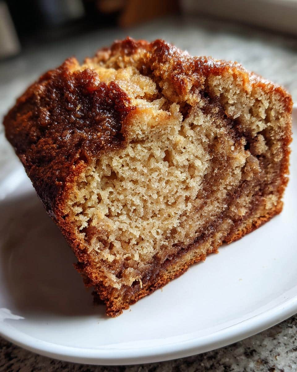 Cinnamon Swirl Banana Bread - detail 1