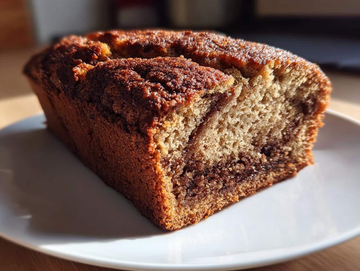 Irresistible Cinnamon Swirl Banana Bread Recipe in 3 Steps