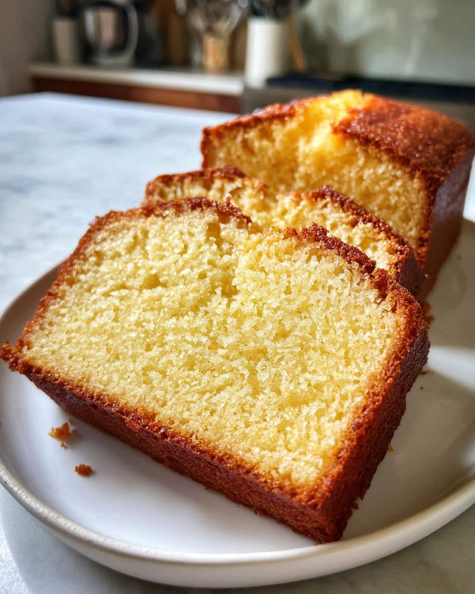 Classic Vanilla Pound Cake - detail 2