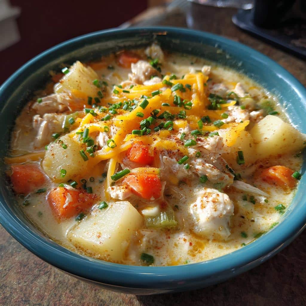 Cooker Chicken and Potato Soup - detail 1