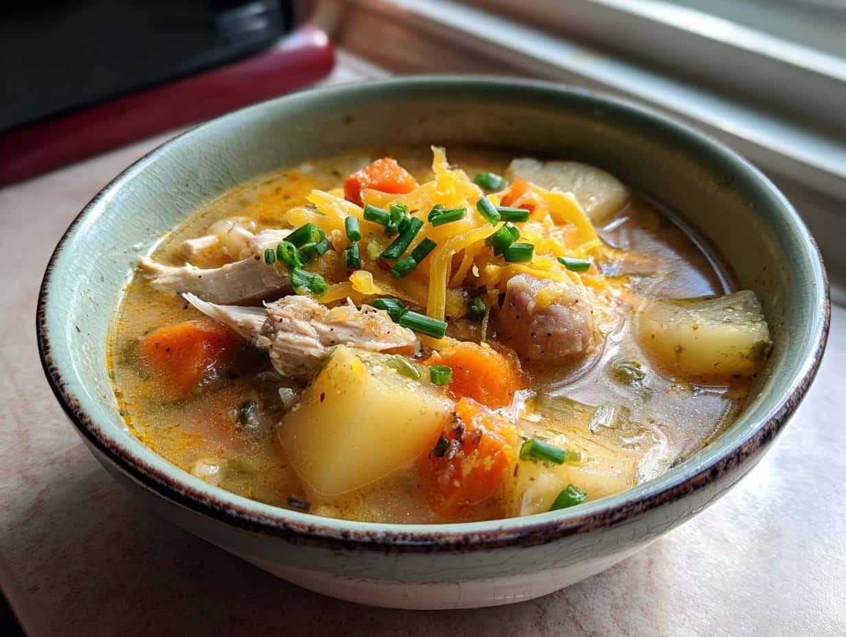 Cooker Chicken Potato Soup: 4-hour dream