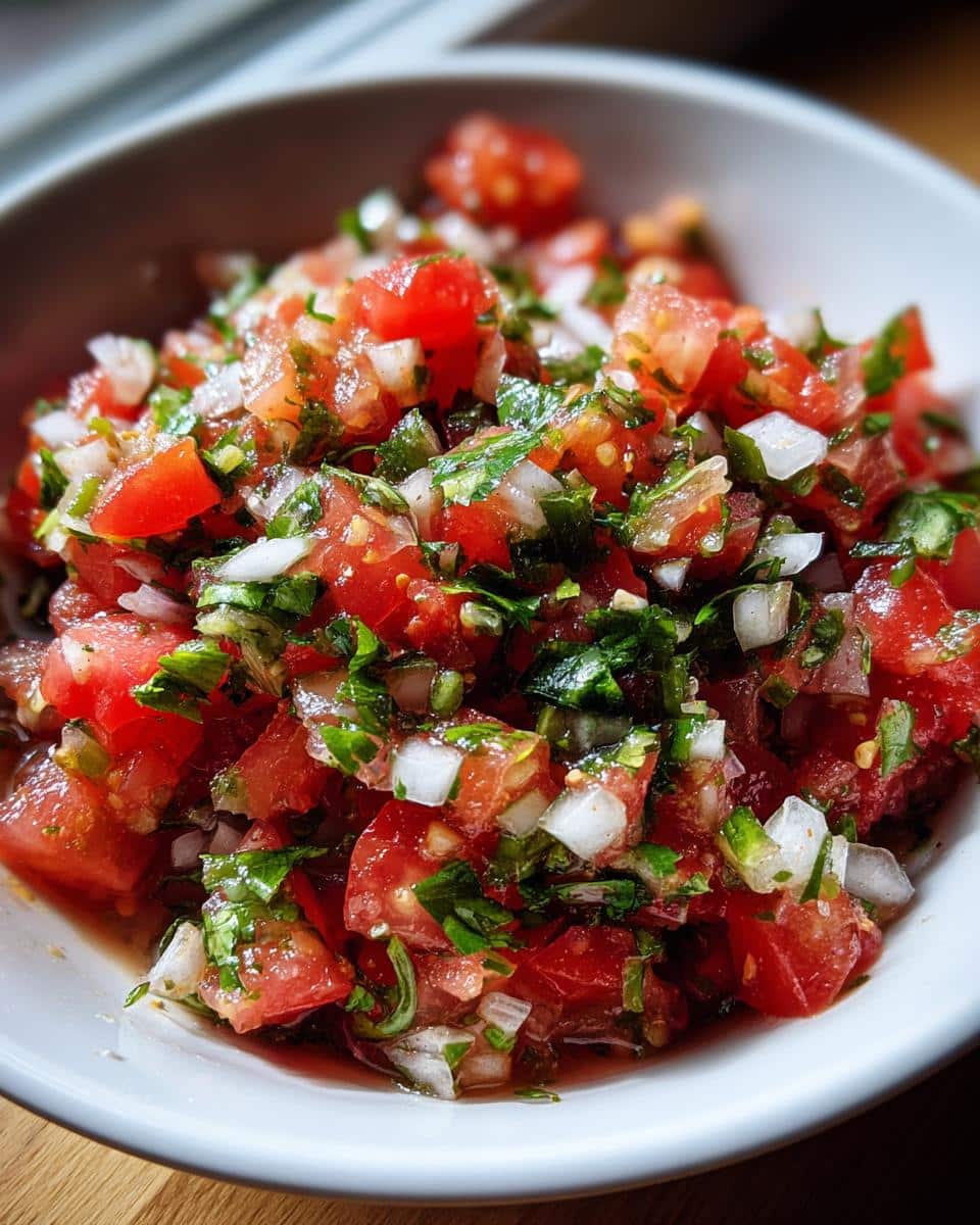 Copycat Chipotle Pico de Gallo - detail 1