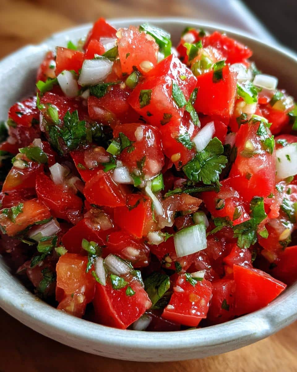 Copycat Chipotle Pico de Gallo - detail 2
