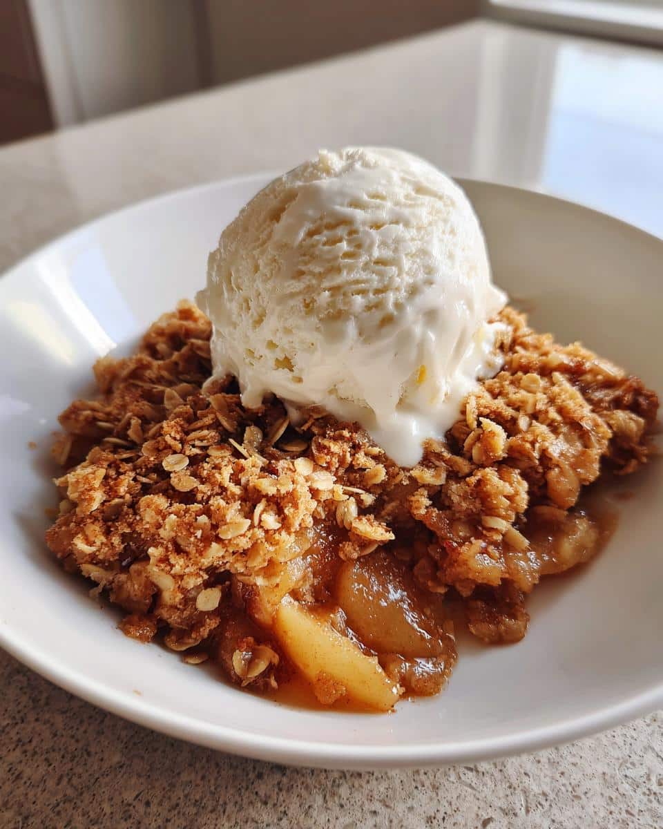 Coziest Apple Crisp - detail 2