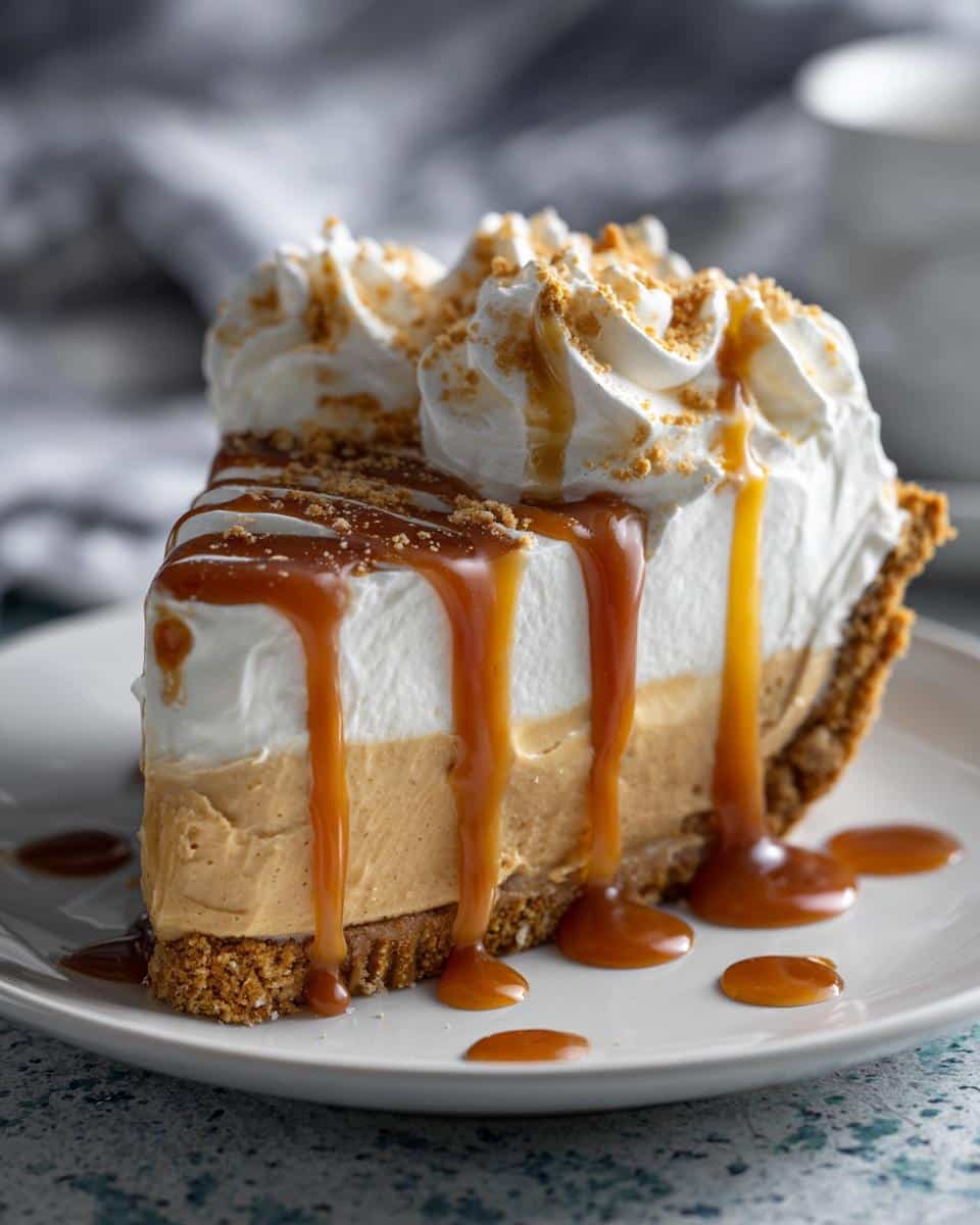 Creamiest Butterscotch Heaven Pie - detail 1