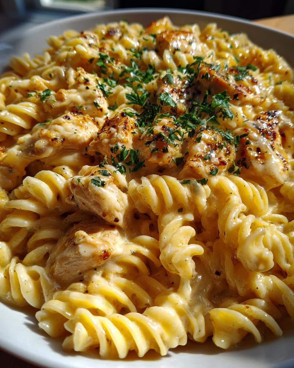 Creamiest Cheesy Chicken Pasta - detail 1
