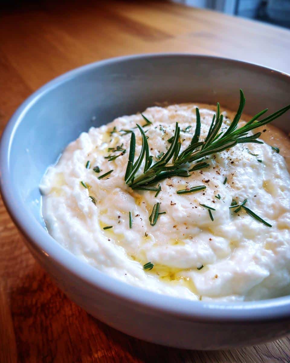 Creamy White Bean and Rosemary Dip - detail 2