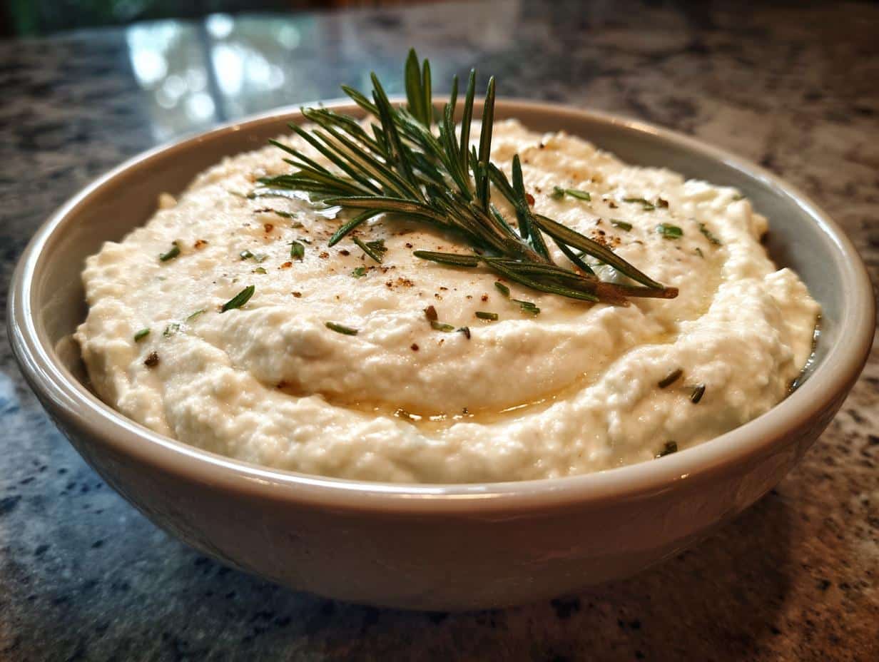 Amazing Creamy White Bean 5-min Dip