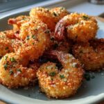 Crispiest Shrimp Alfredo Bites