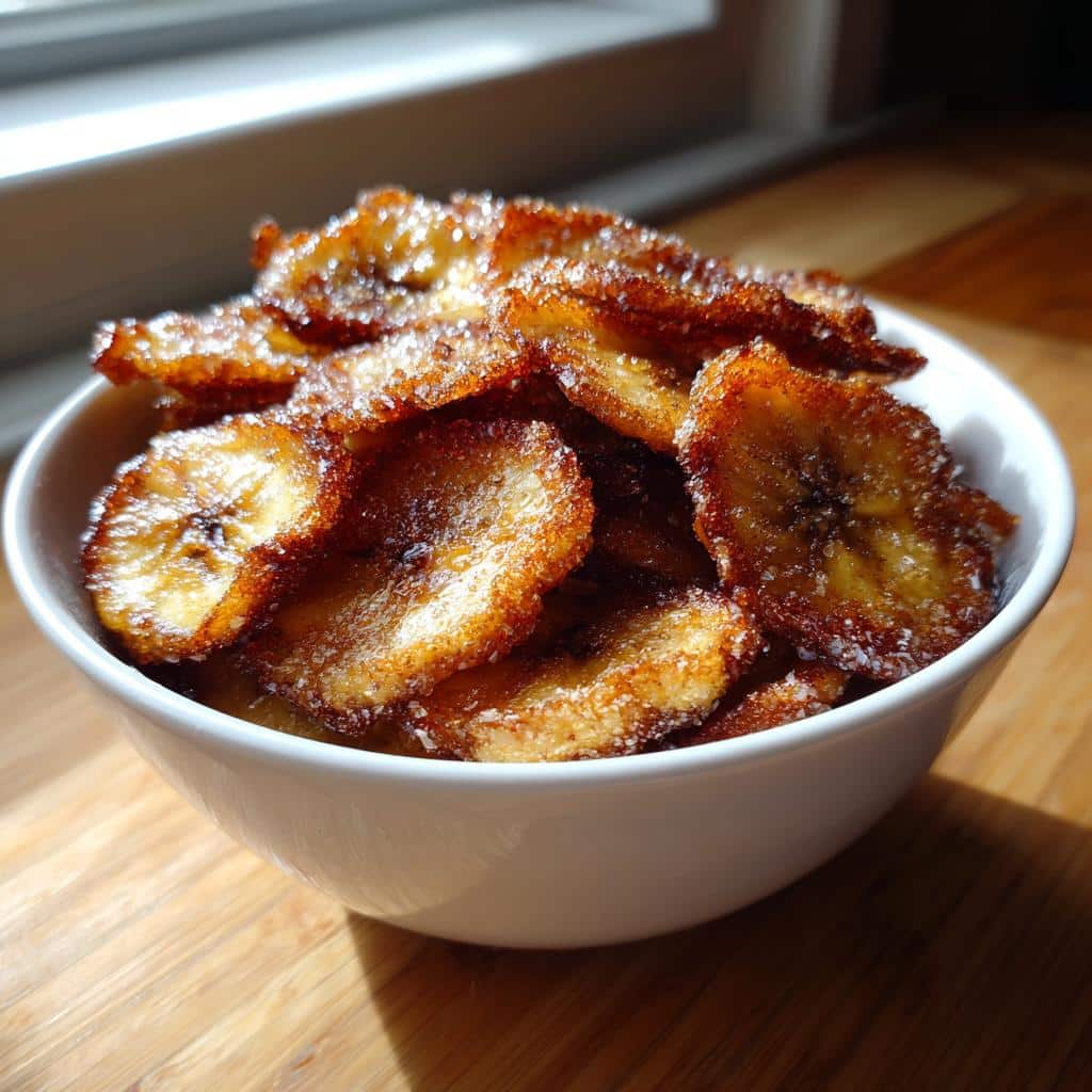 Crispy Air Fryer Banana Chips - detail 2
