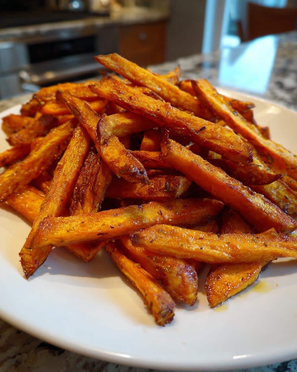 Crispy Oven Baked Sweet Potato Fries - detail 2