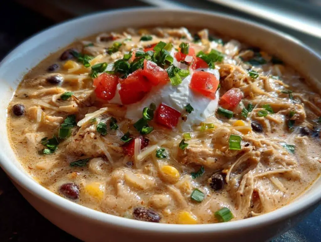 Crockpot White Chicken Chili