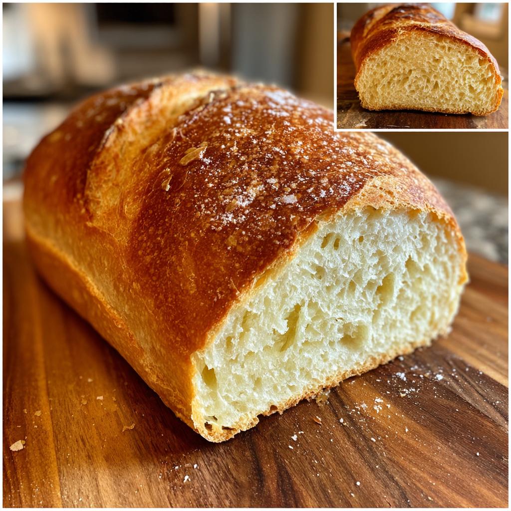 Crusty Italian Bread - detail 1