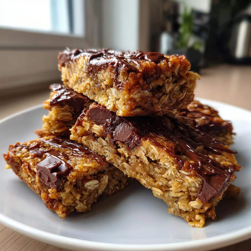 Delicious Banana Oatmeal Bars - detail 2