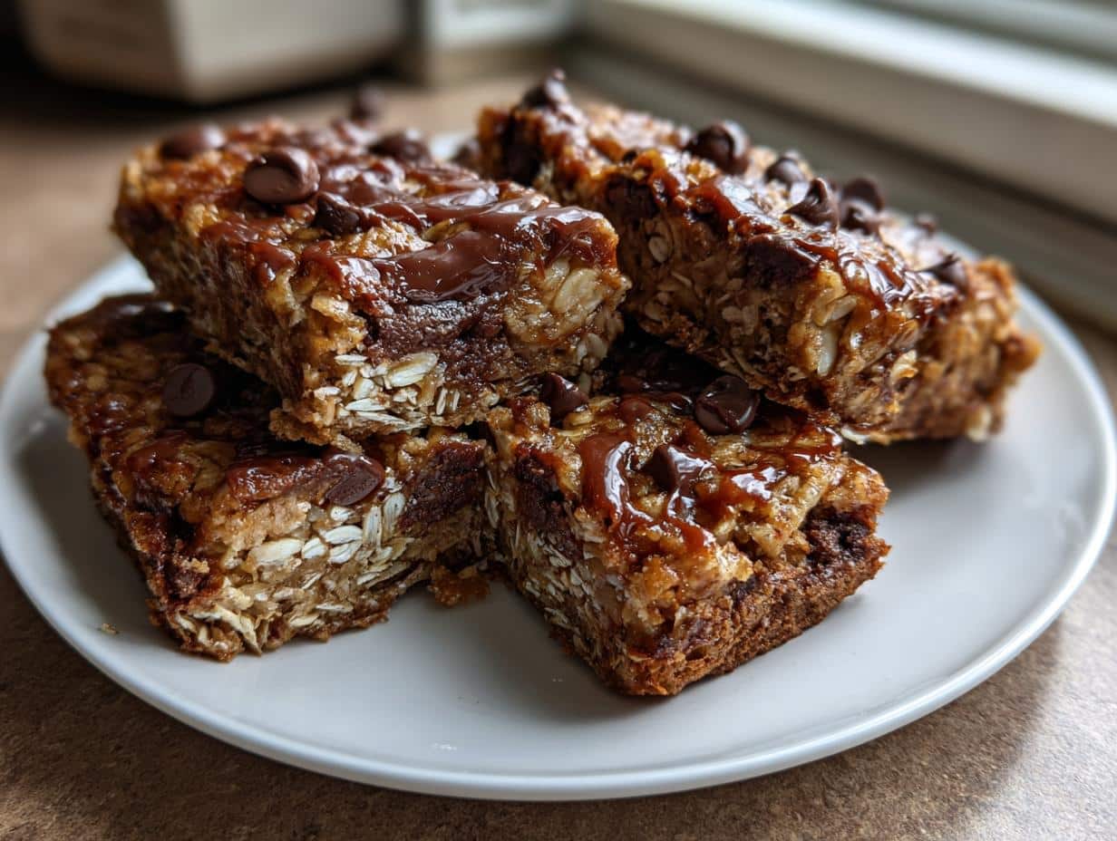 Delicious Banana Oatmeal Bars