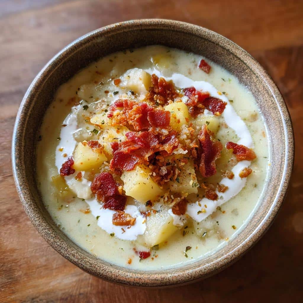 Easy Baked Potato Soup - detail 3
