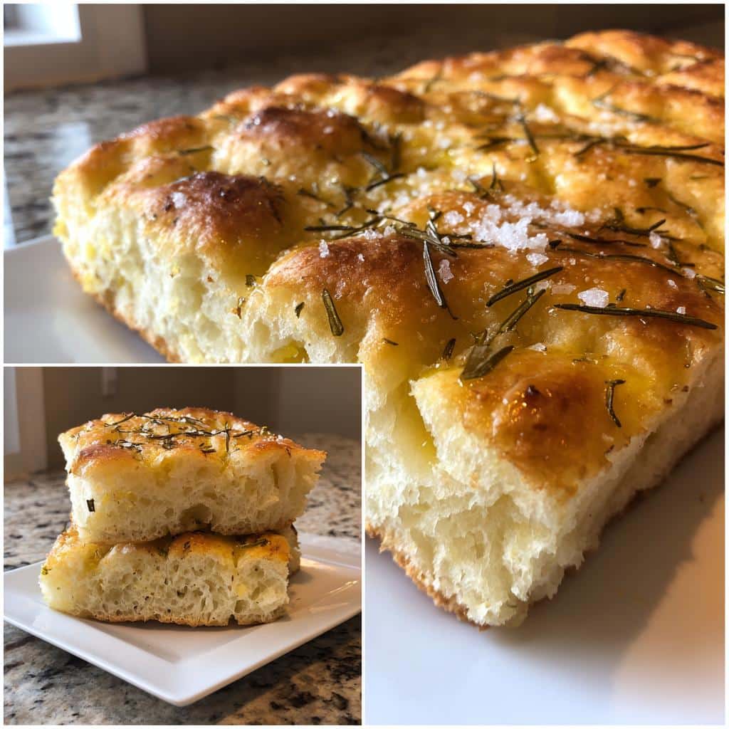 Easy Focaccia Bread Recipe - detail 1