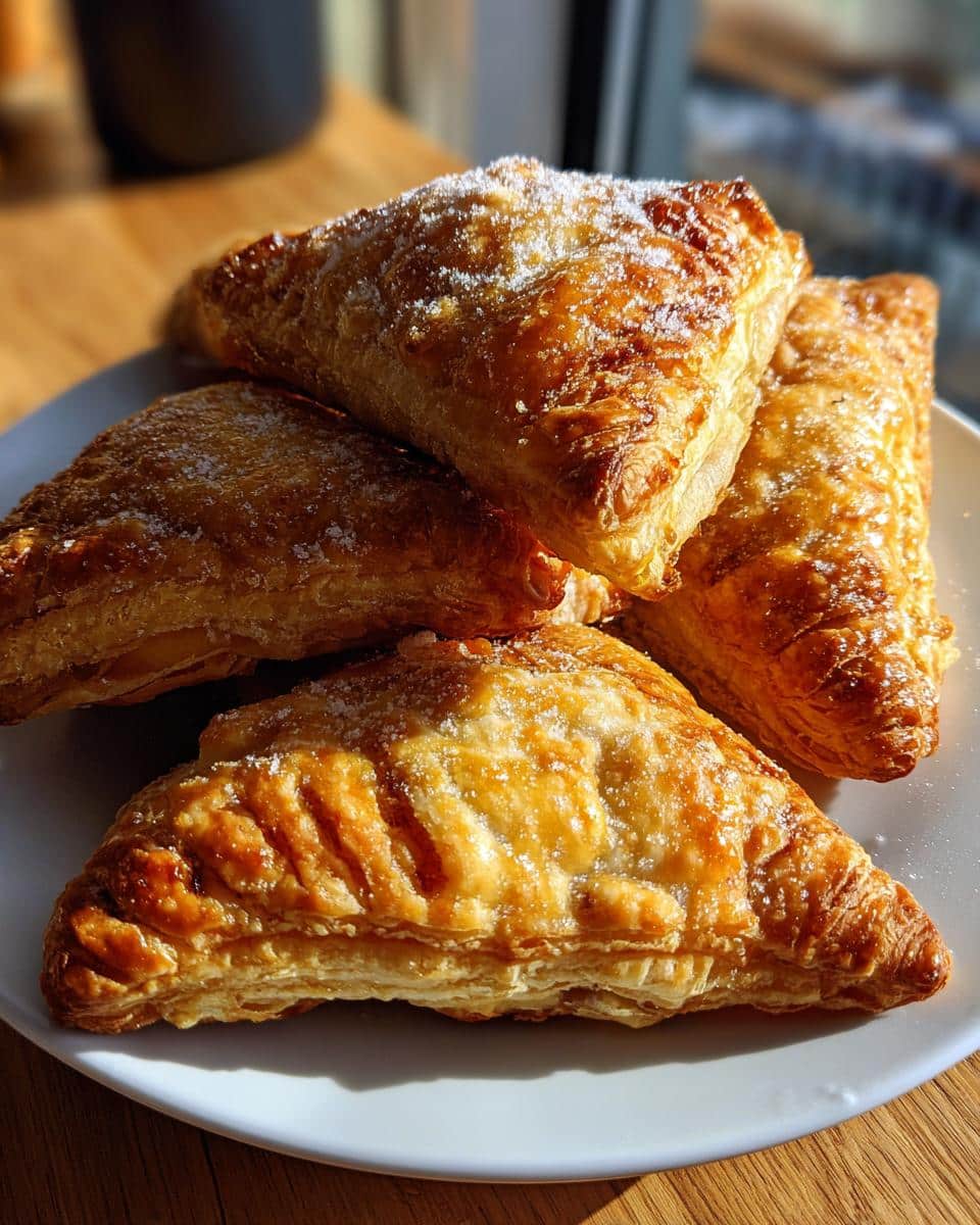 Easy Peach Turnovers - detail 2