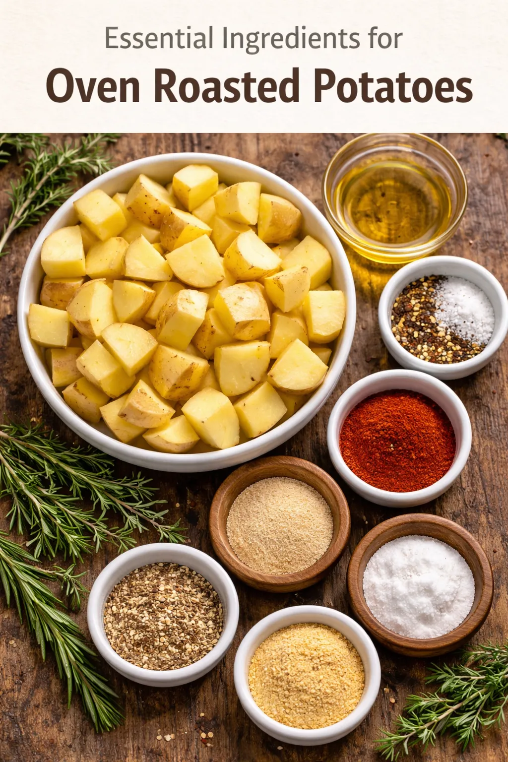 Essential Ingredients for Oven Roasted Potatoes