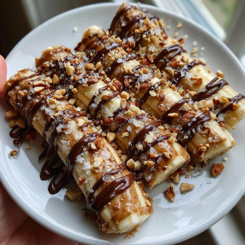 Frozen Banana Snickers - detail 1