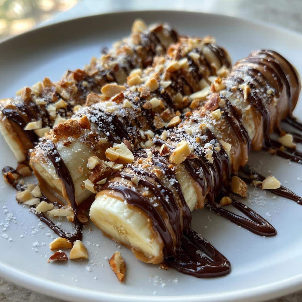 Frozen Banana Snickers - detail 2