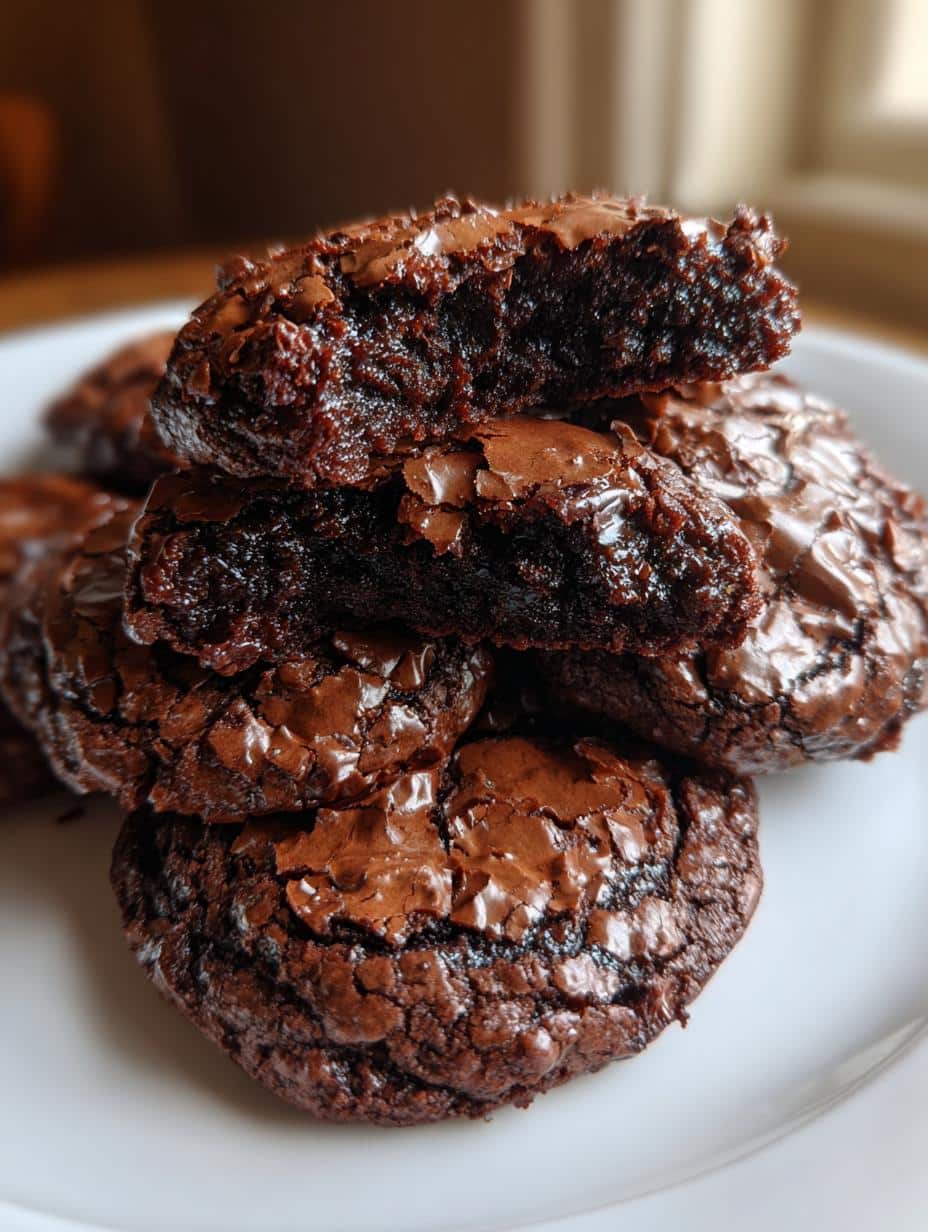 Amazing Fudgy Brownie Cookies in Under 30 Min 6 Fudgy Brownie Cookies - detail 2