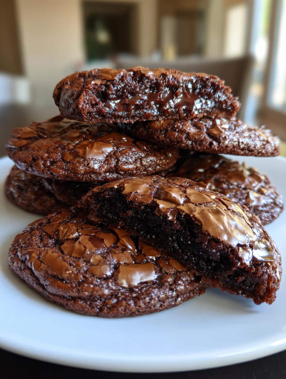 Amazing Fudgy Brownie Cookies in Under 30 Min 7 Fudgy Brownie Cookies - detail 3