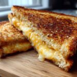 Garlic Bread Grilled Cheese