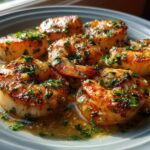 Garlic Butter Scallop and Shrimp
