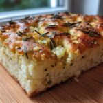 Garlic Parmesan Focaccia Bread