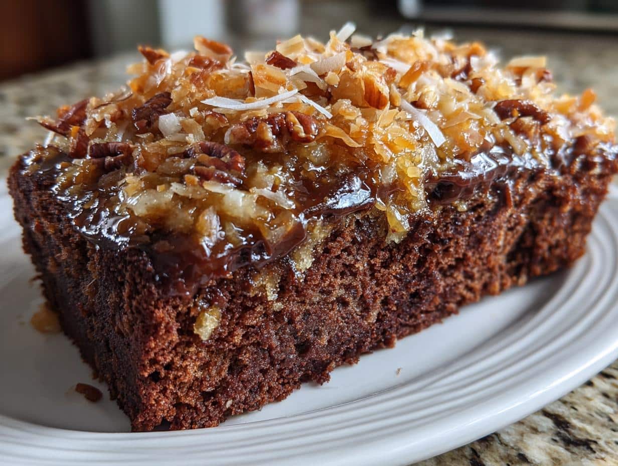 1 amazing German Chocolate Pound Cake 4 German Chocolate Pound Cake - detail 1