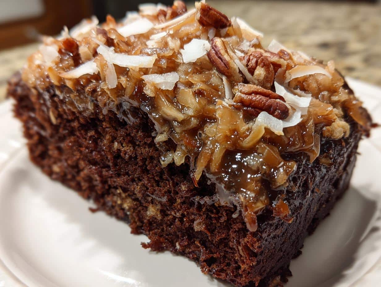 1 amazing German Chocolate Pound Cake 5 German Chocolate Pound Cake - detail 2