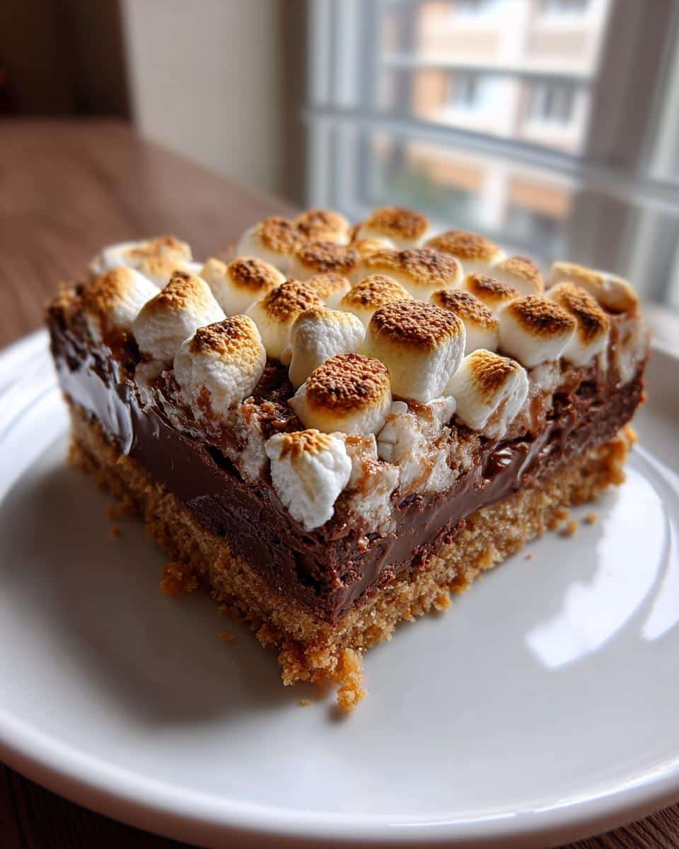 Irresistible Gooey S'mores Bars 3 Ways 5 Gooey S'mores Bars - detail 1