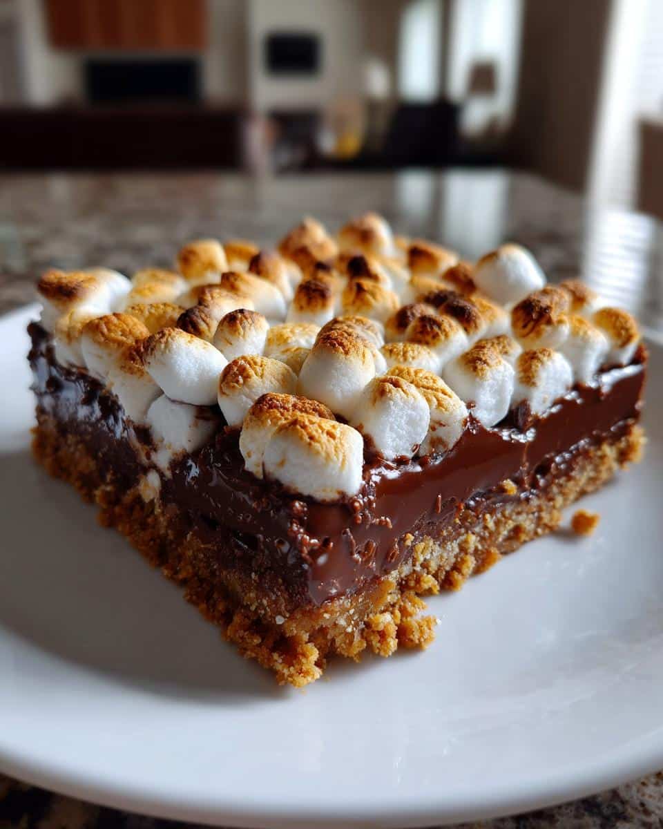 Irresistible Gooey S'mores Bars 3 Ways 6 Gooey S'mores Bars - detail 2